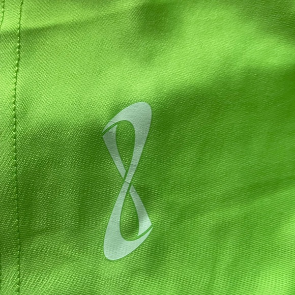 Lime green Nfinity shorts from a non smoking and hypoallergenic home. NEVER worn - Picture 5 of 5